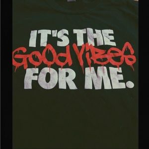 Good Vibes Gildan crop top